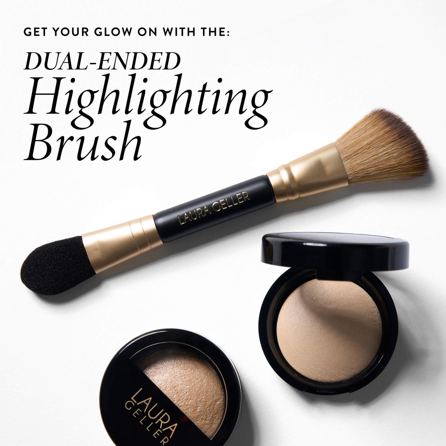 Baked Marbleized Highlighter | Prosecco