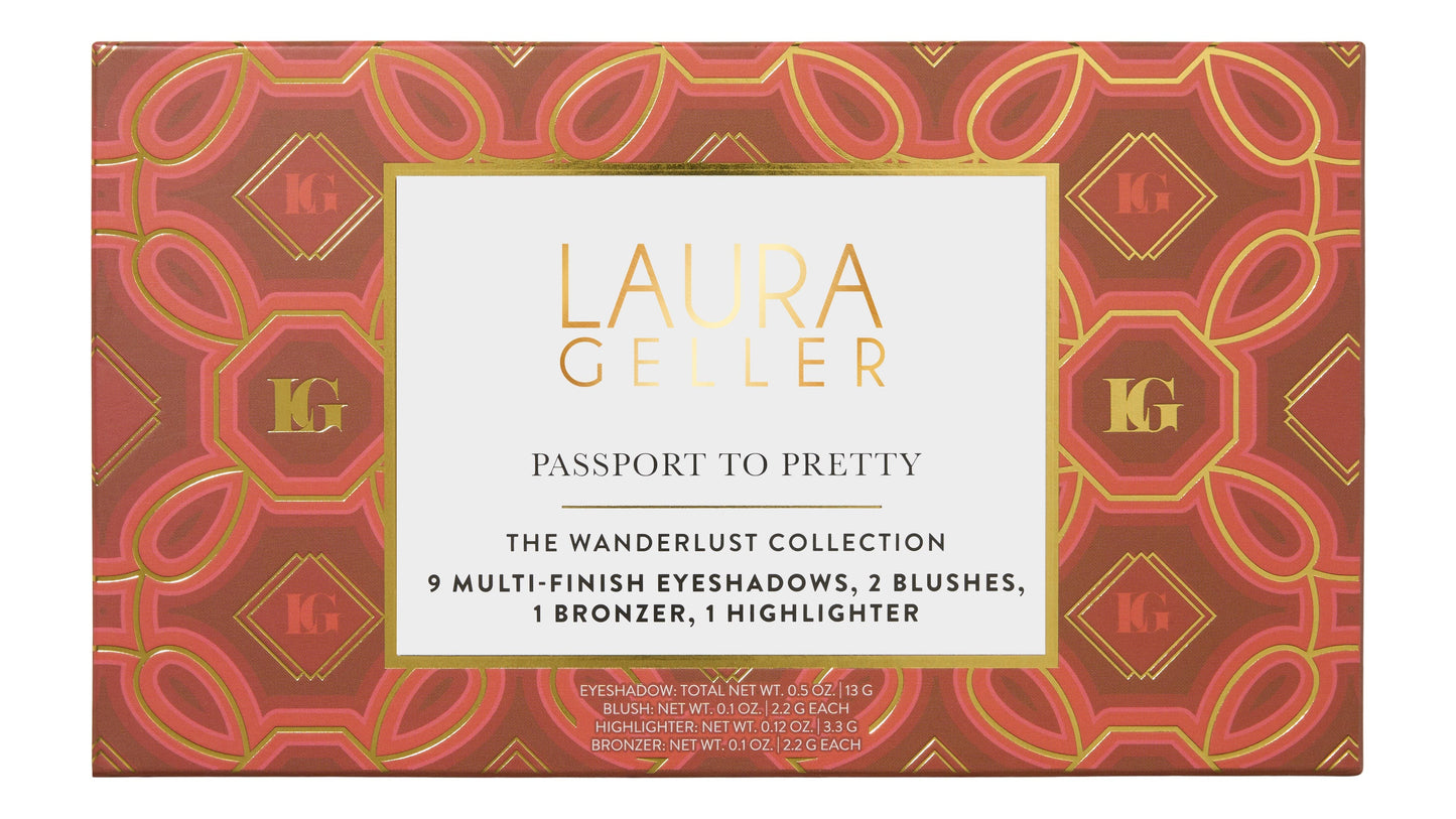 Passport to Pretty Travel Face + Eye Palette, The Wanderlust Collection