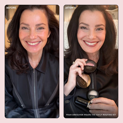 The Daily Routine: Natural Finish Full Face Kit (4 PC)