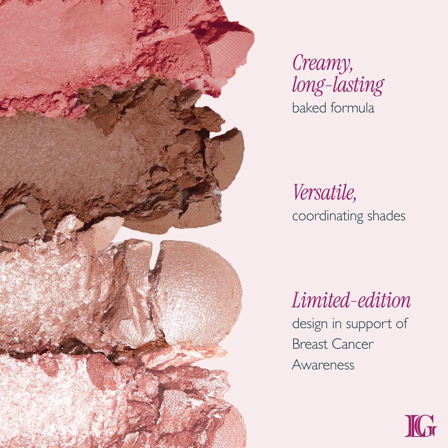 Limited Edition Baked Eyeshadow Quad- Pink Buttercream