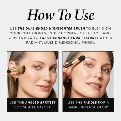 Baked Marbleized Highlighter | Prosecco