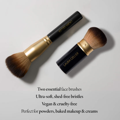 Blending Beauties 2 PC Face Brush Set