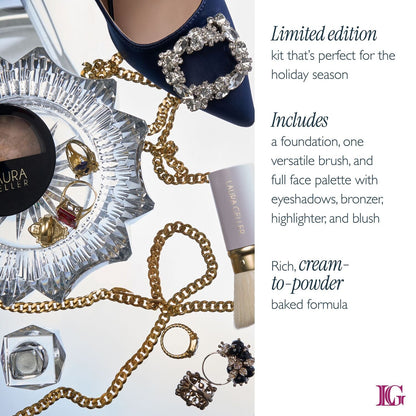 Fran Drescher's Favorite Holiday Makeup Kit (3 PC)