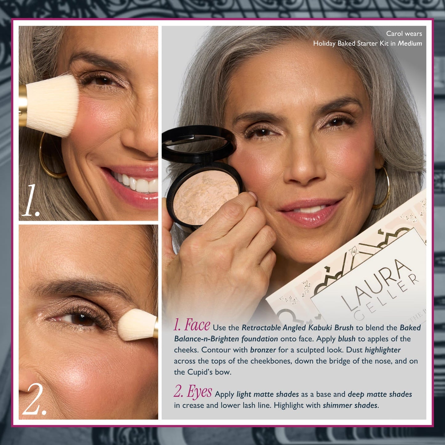 Fran Drescher's Favorite Holiday Makeup Kit (3 PC)