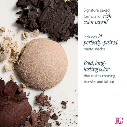 Delectables 14 Multi-Finish Baked Eyeshadows: Madison Ave. Mattes