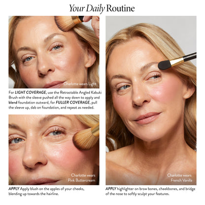 The Daily Routine: Natural Finish Full Face Kit (4 PC)