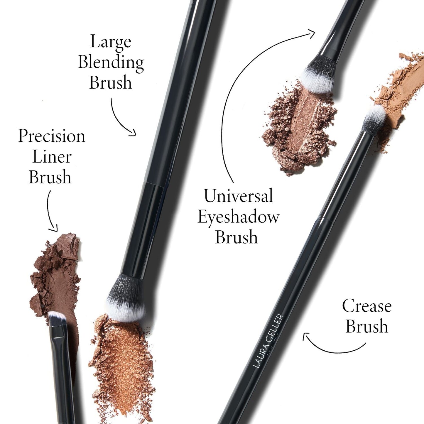 4PC Eyeshadow Brush Set