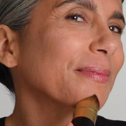 Retractable Angled Kabuki Brush